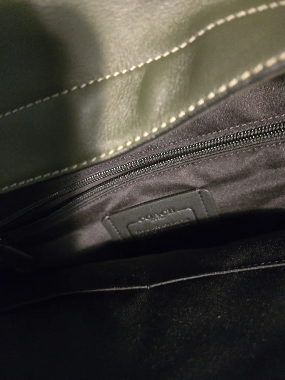Coach - Camo Leather Backpack